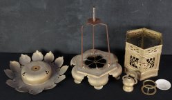 Tsuridoro temple lamp1900