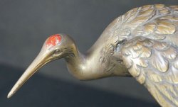 Tsuru birds sculpture 1900s