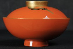 Tsuru Miso bowl 1900