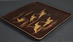 Tsuru Obon tray 1900