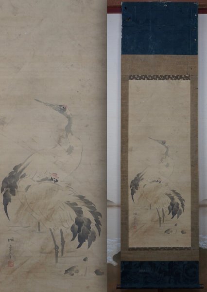 Tsuru Sumi-e 1800s