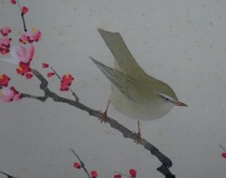 Uguisu bird 1960s