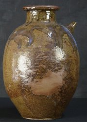 Unskedokkuri Bizen vase 1900