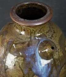 Unskedokkuri Bizen vase 1900