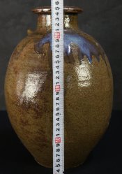 Unskedokkuri Bizen vase 1900