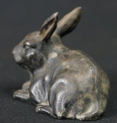 Usagi paper weight rabbit1920