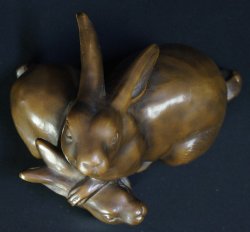 Usagi rabbit sculpture 1970