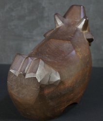 Ushi sculpture 1900