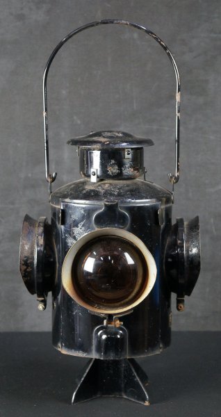 Vintage Japan train lamp 1980