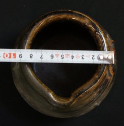 Wabisabi Bizen vase 1970