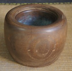 Wabisabi wood Hibachi 1900