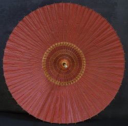 Wagasa red lacquer 1990