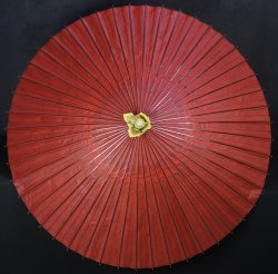 Wagasa red lacquer 1990