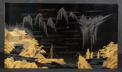Wajima lacquer table 1930