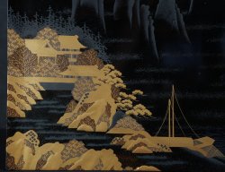 Wajima lacquer table 1930