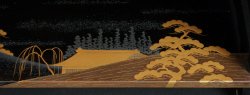 Wajima lacquer table 1930