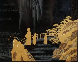 Wajima lacquer table 1930