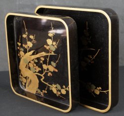 Wajima Obon tray 1880