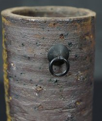 Wall vase Bizen 1970