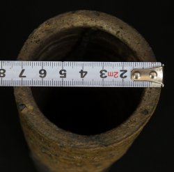 Wall vase Bizen 1970