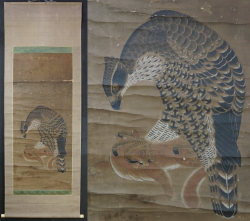 Washi eagle and fox 1700