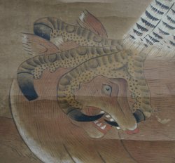 Washi eagle and fox 1700