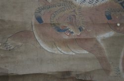 Washi eagle and fox 1700