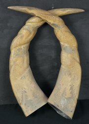 water buffalo horns dragon 1950