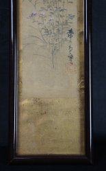 Wild flowers 1900 Tanzaku