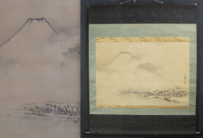Winter Fujisan 1900