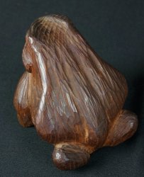 Wood Kairu frog 1900