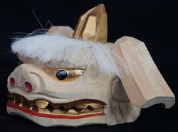 Shishi carving 1950s