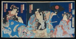 Woodblock print 1878 Kuniyoshi