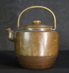 Yakan kettle Tsuru 1900