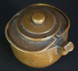 Yakan kettle Tsuru 1900