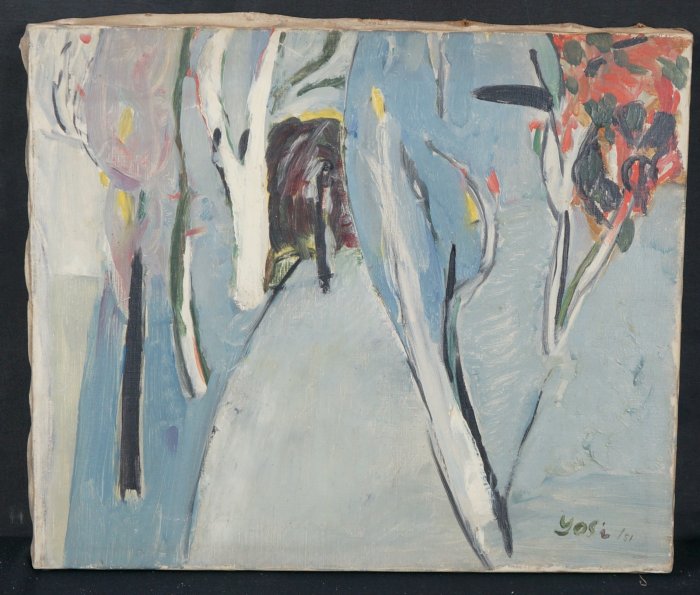 Yoshihiro oil modern 1951