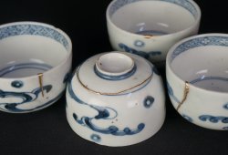 Yunomi Seto Kintsuki 1900
