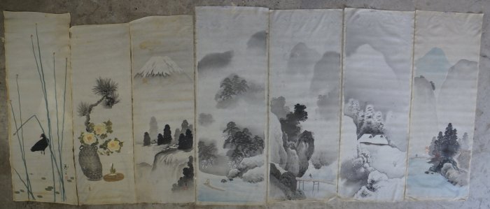 Zen art ink water color 1900