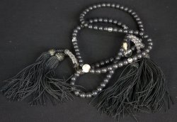 Zen monk rosary beads 1900s